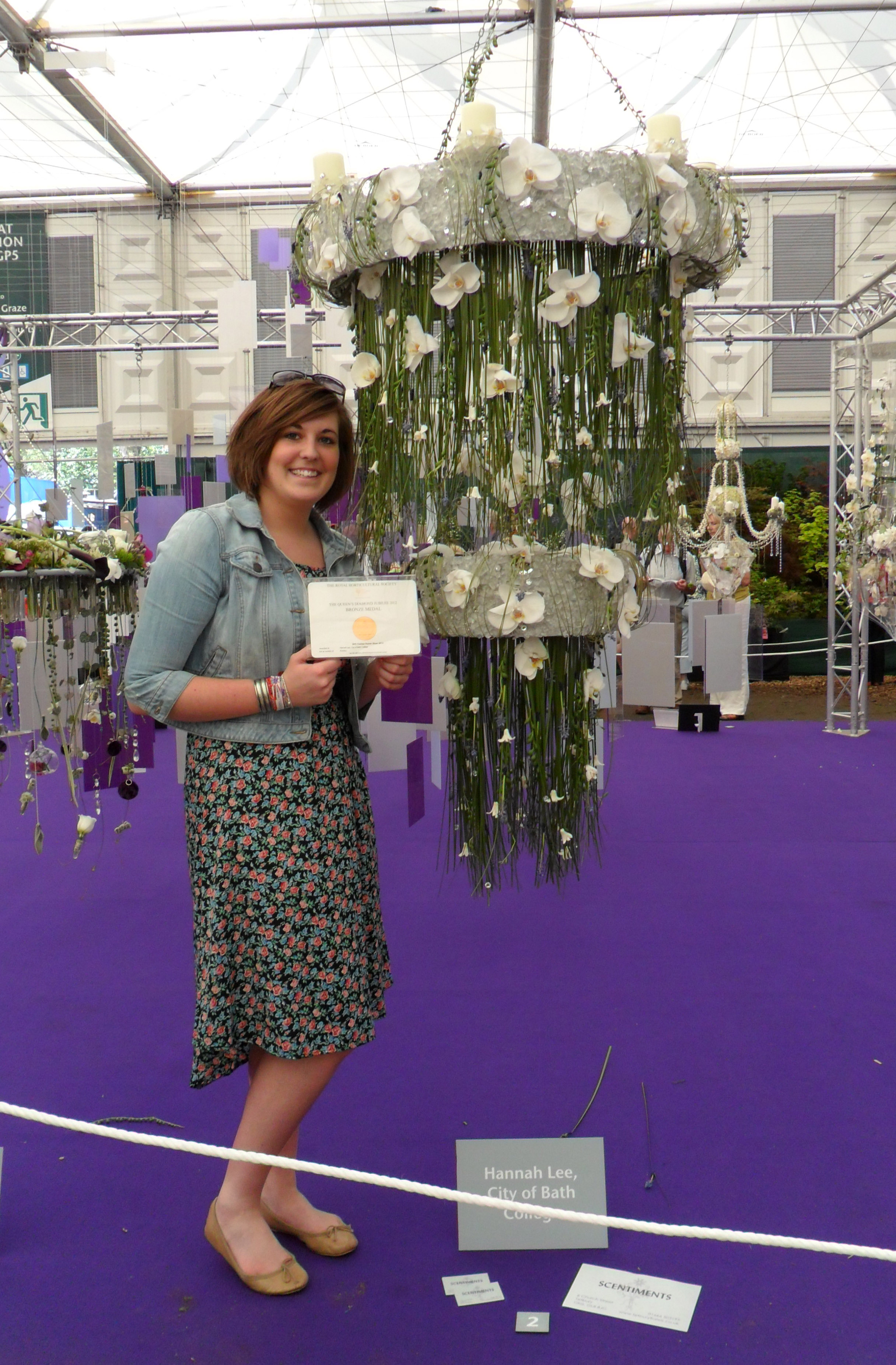 Florist Celebrates Chelsea Success Bath Echo