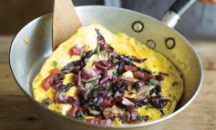 Riverford Recipe | Bacon & radicchio omelette