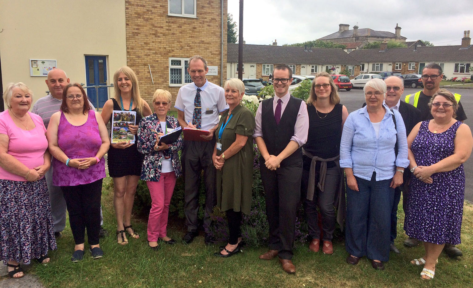 Peasedown St John awash with colour for South West in Bloom judging