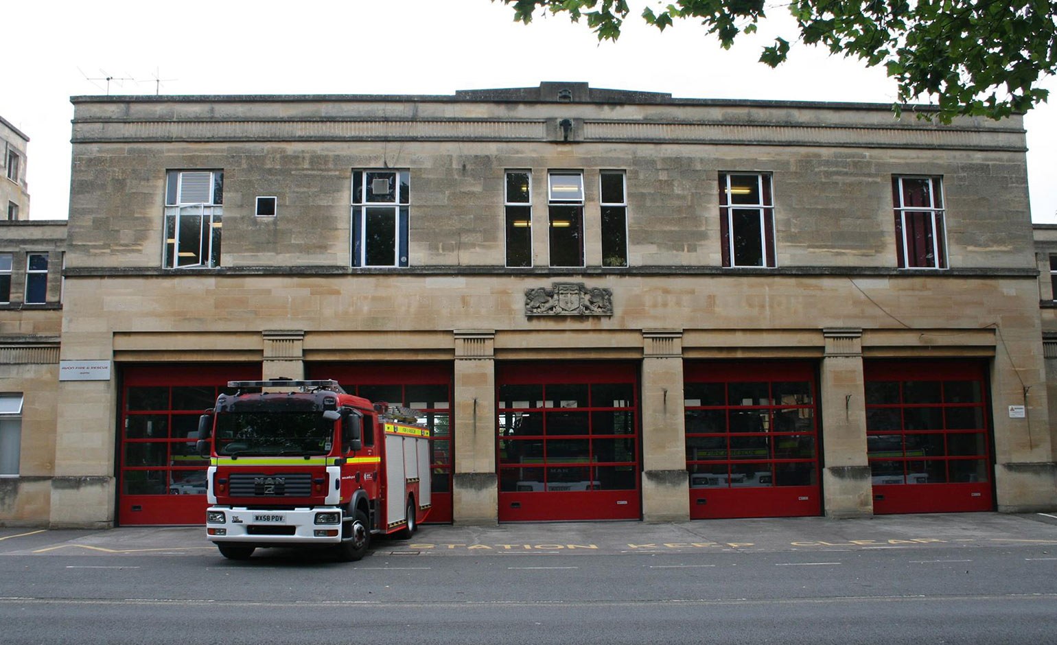 Bath Fire Station - Photo courtesy of Avon Fire & Rescue Service