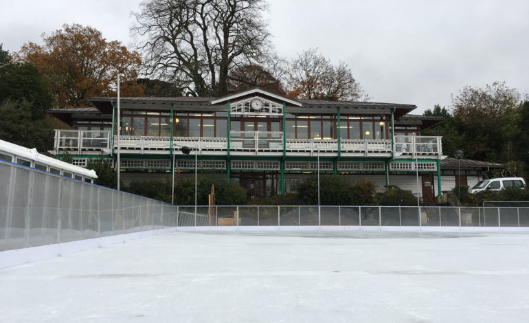 The ice rink at Bath On Ice 2017