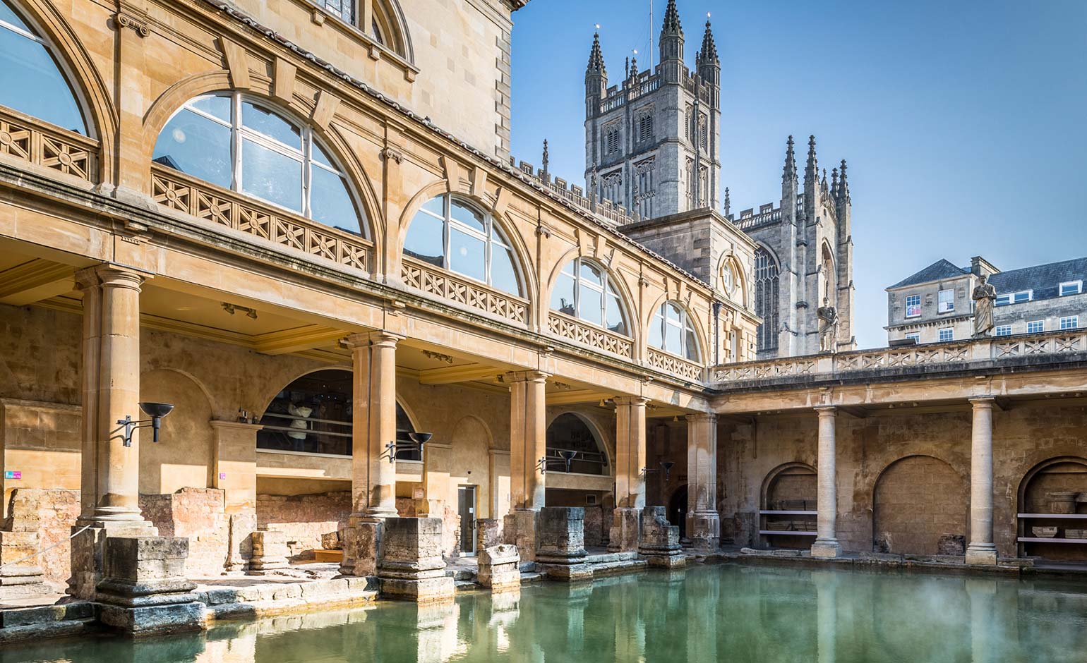 The Great Bath at the Roman Baths