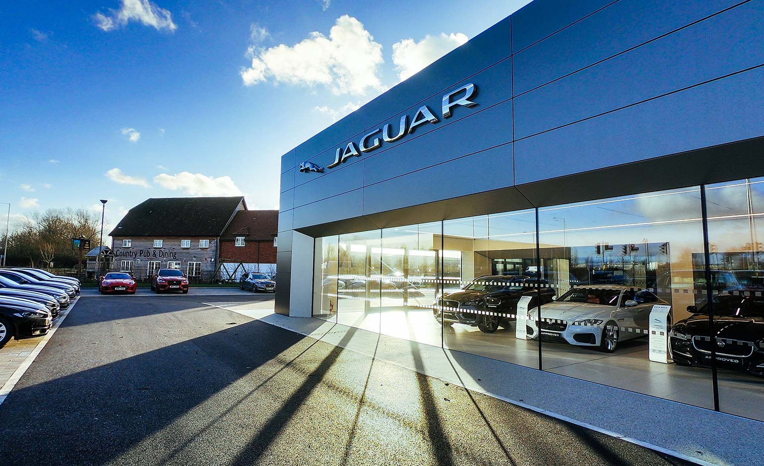 New 'luxurious' Jaguar Land Rover showroom opens near Bath Bath Echo