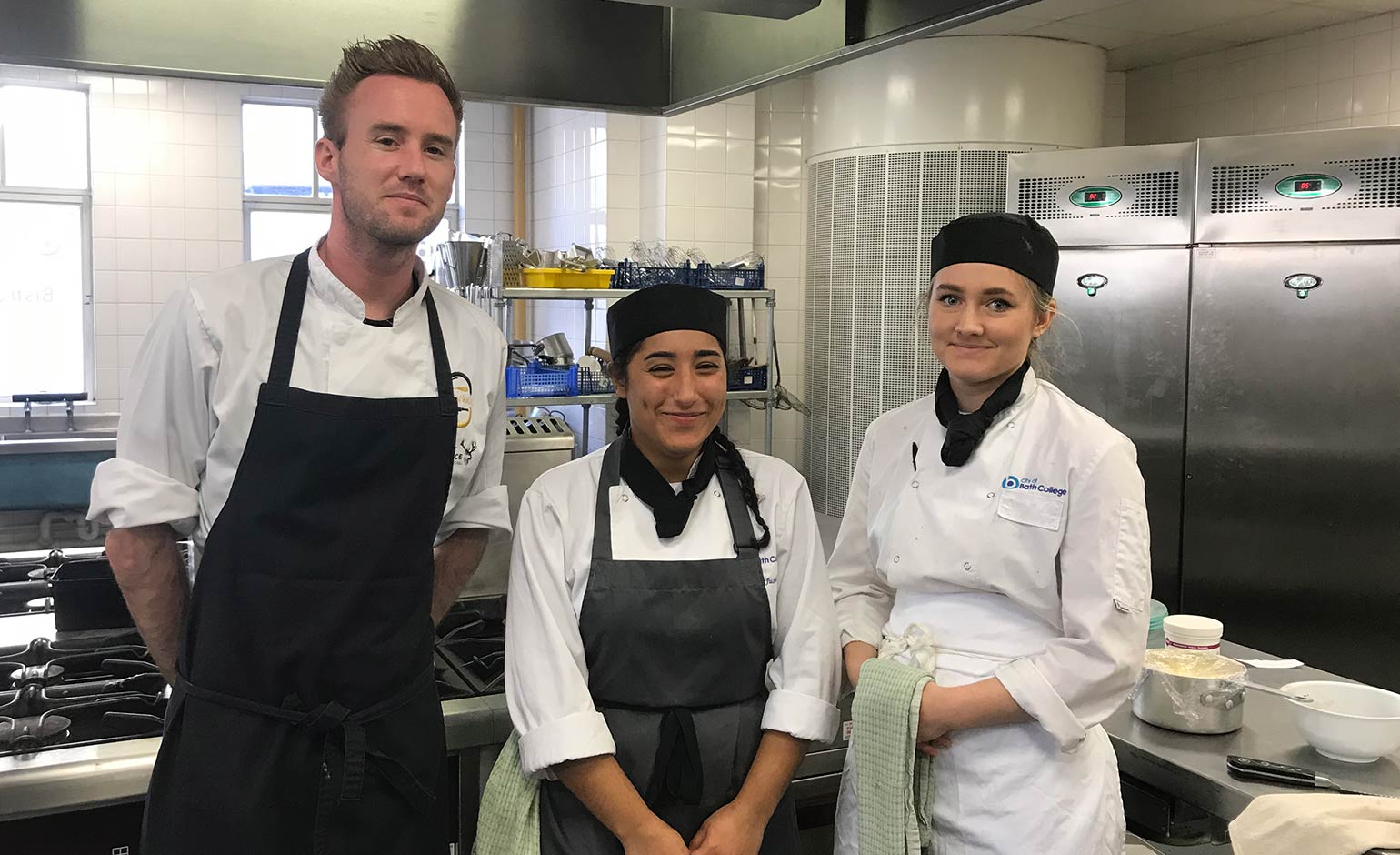 Bath College's Hospitality and Catering students tutored by top pastry