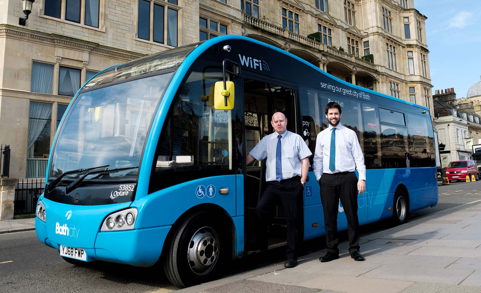 Nine new vehicles join First bus fleet in Bath to help improve local
