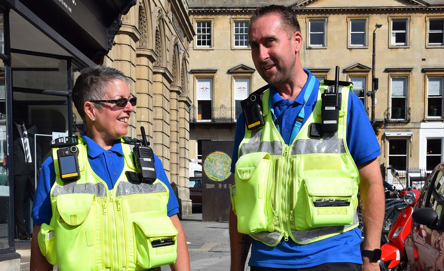 Council's Civil Enforcement Officers to keep cool thanks to new uniform