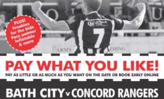 Bath City FC’s Community Day offers chance to pay what you’d like