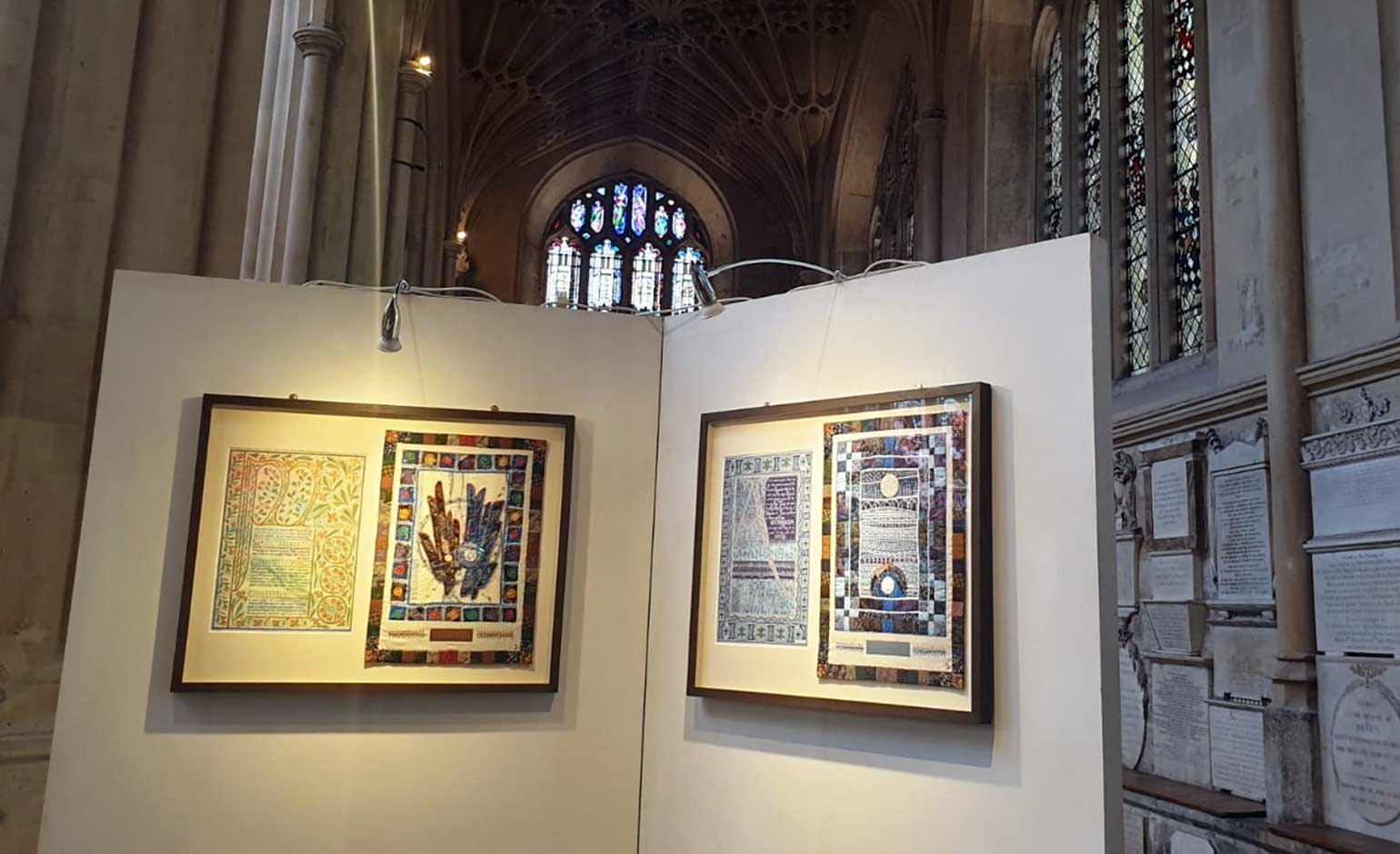 Collection of diptychs go on display at Bath Abbey as part of new ...