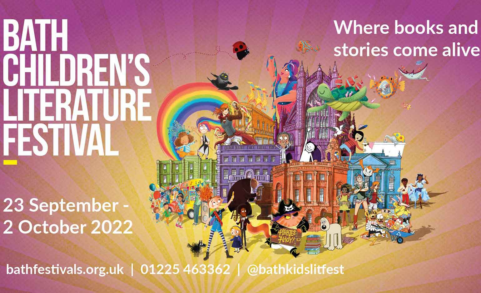 Exciting programme for 2022 Children’s Literature Festival revealed