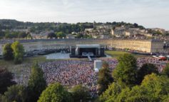 Over 25,000 fans descend on the Royal Crescent for Michael Bublé