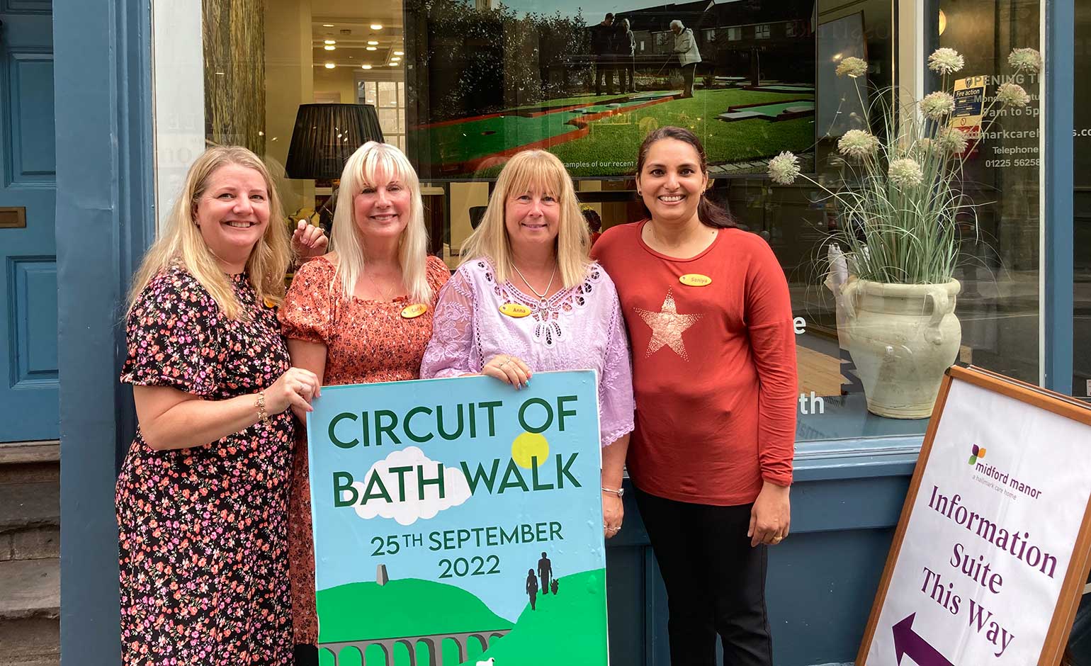 Care home staff set to take on next month’s Circuit of Bath Walk
