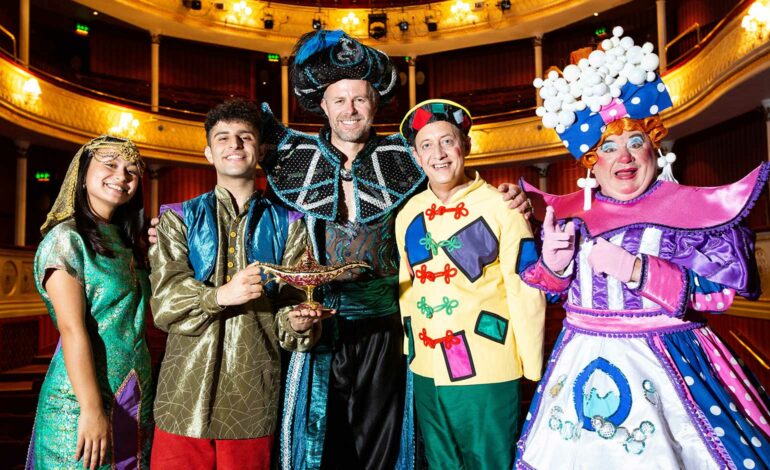 Christmas pantomime Aladdin to open at the Theatre Royal Bath