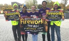 Students join forces with Rotary Club of Bath for firework display