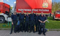 Local firefighters join convoy of equipment heading to Ukraine