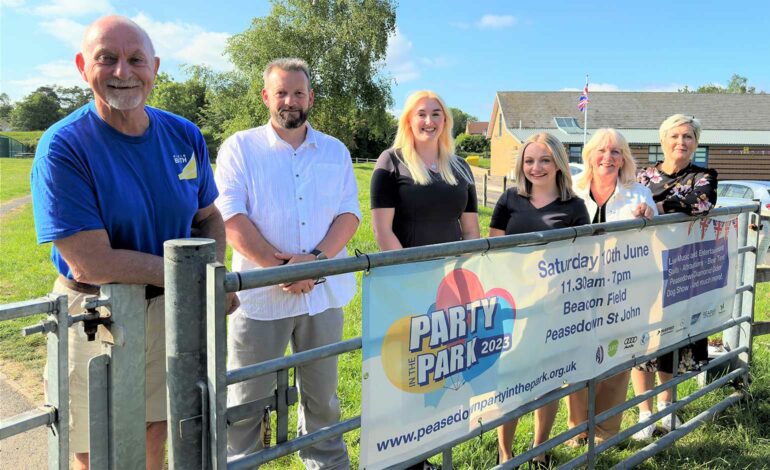 Countdown underway to this year’s Peasedown Party in the Park