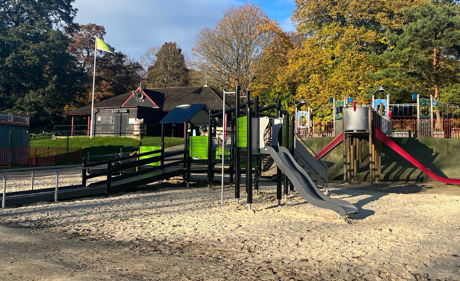 Accessible wheelchair play unit introduced at Royal Victoria Park