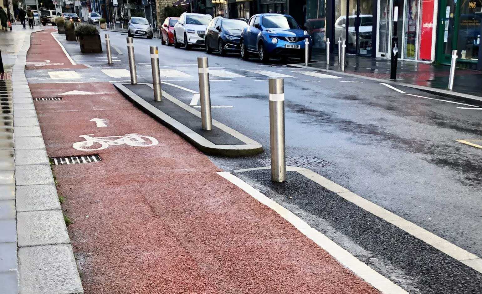 New line markings aim to reduce falls on Keynsham High Street