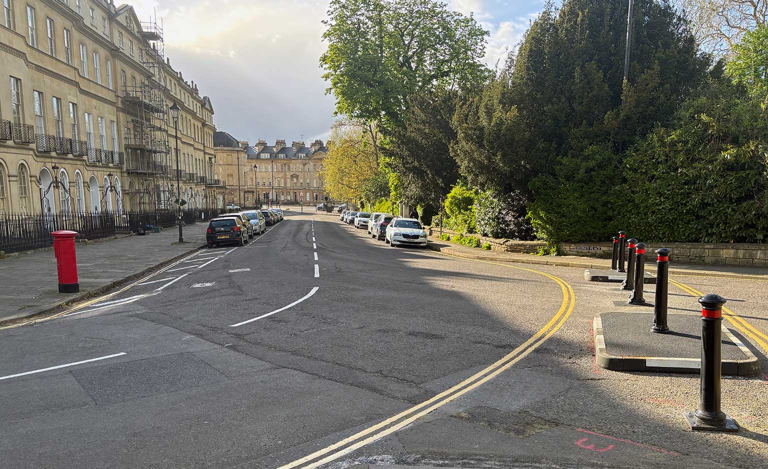 Controversial LTN restriction gets under way at Sydney Road in Bath