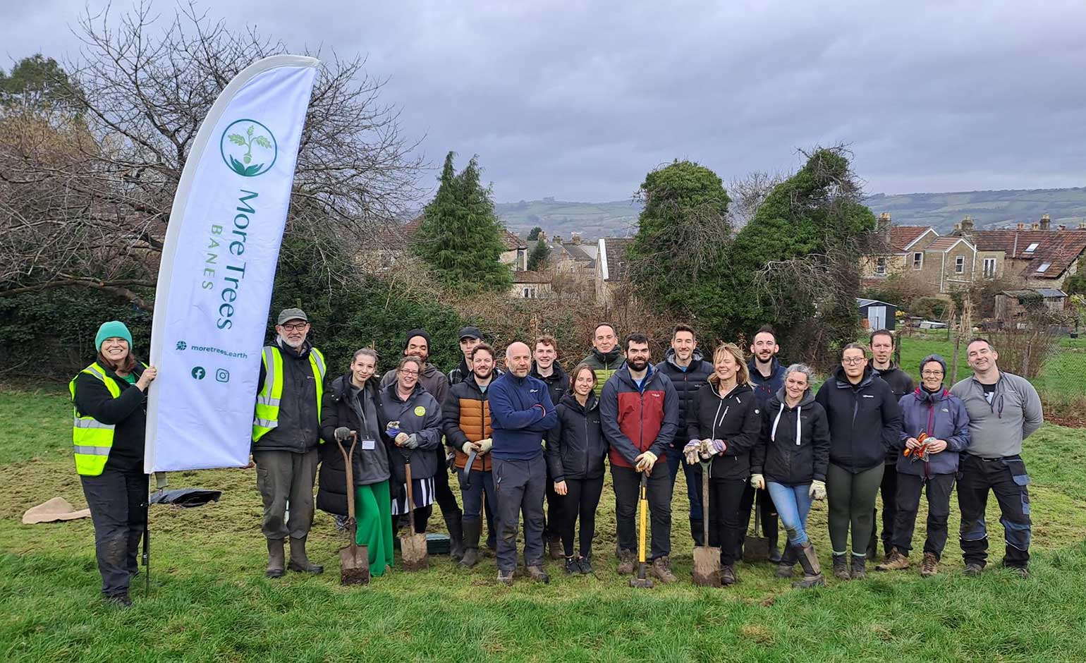 Bath-based housing association Curo plants almost 1,000 trees | Bath Echo