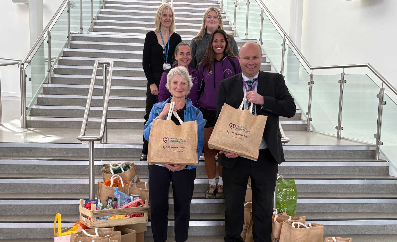 Bath students praised for work to support hospital patients