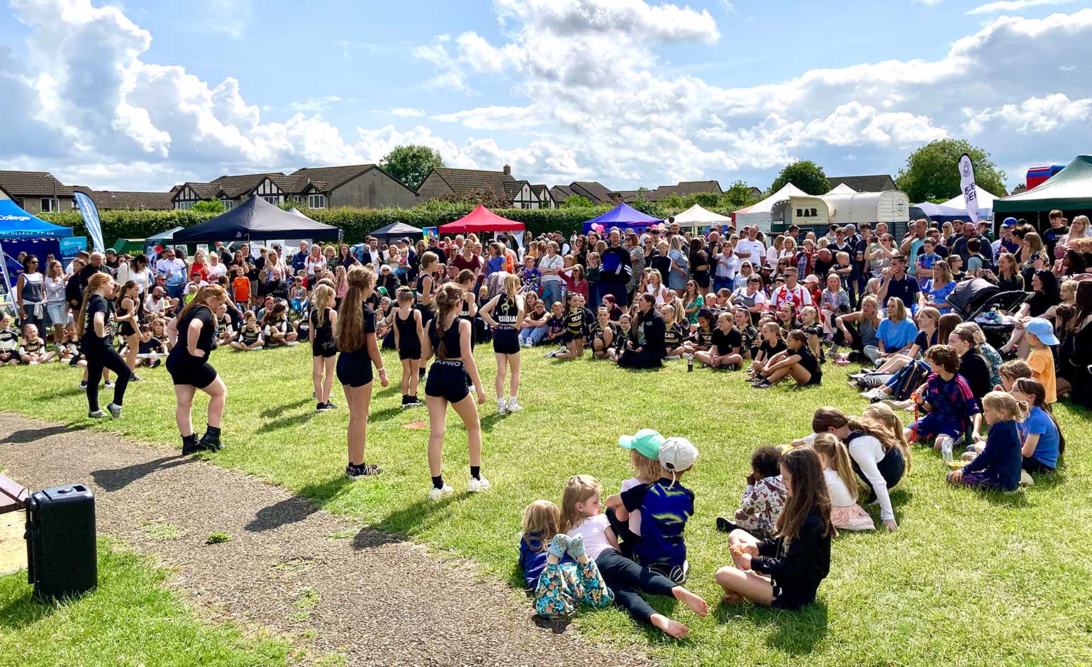 Over 2,000 people head to Peasedown for Party in the Park event