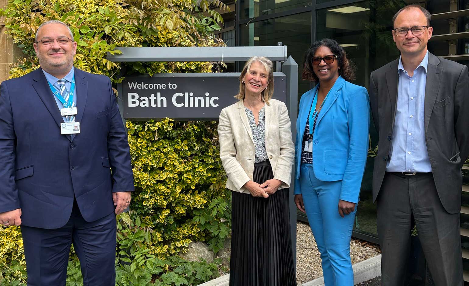 MP praises Bath Clinic for helping to bring down waiting lists