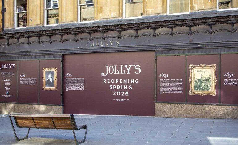 Partial reopening of Jolly’s store pulled as restoration work continues