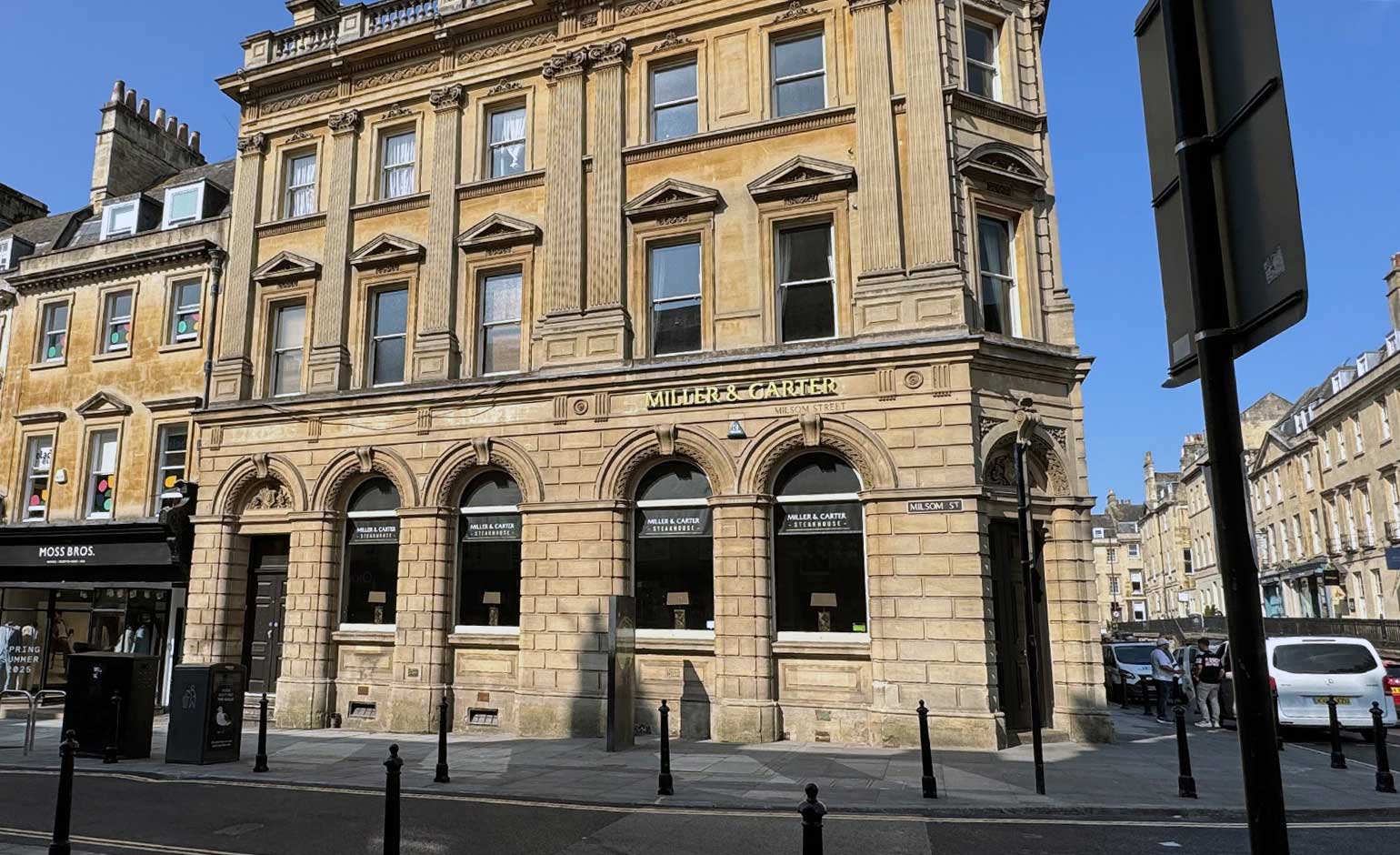 Repair works at city centre restaurant after ceiling collapse