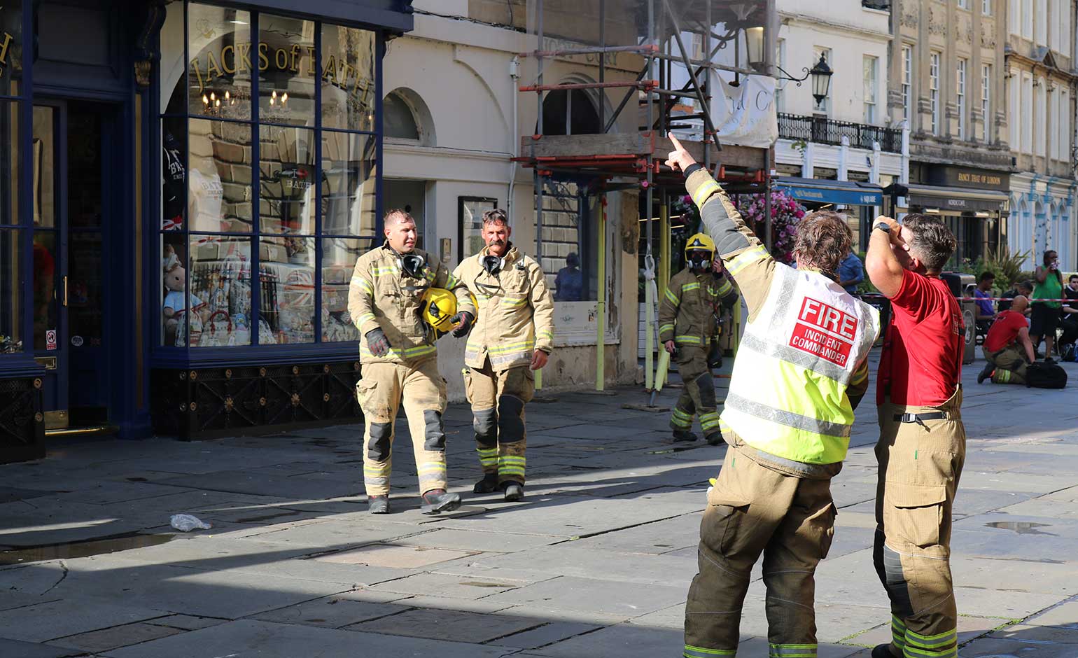 Repairs being proposed for fire-damaged building near Bath Abbey