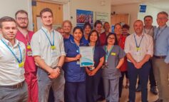 Hospital’s endoscopy team is recognised with excellence award