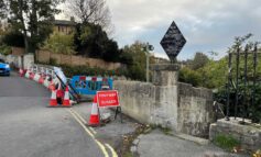Historic Bath canal bridge badly damaged in collision involving van