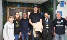 Special visit for RUH from Time is Precious charity and Greg Davies