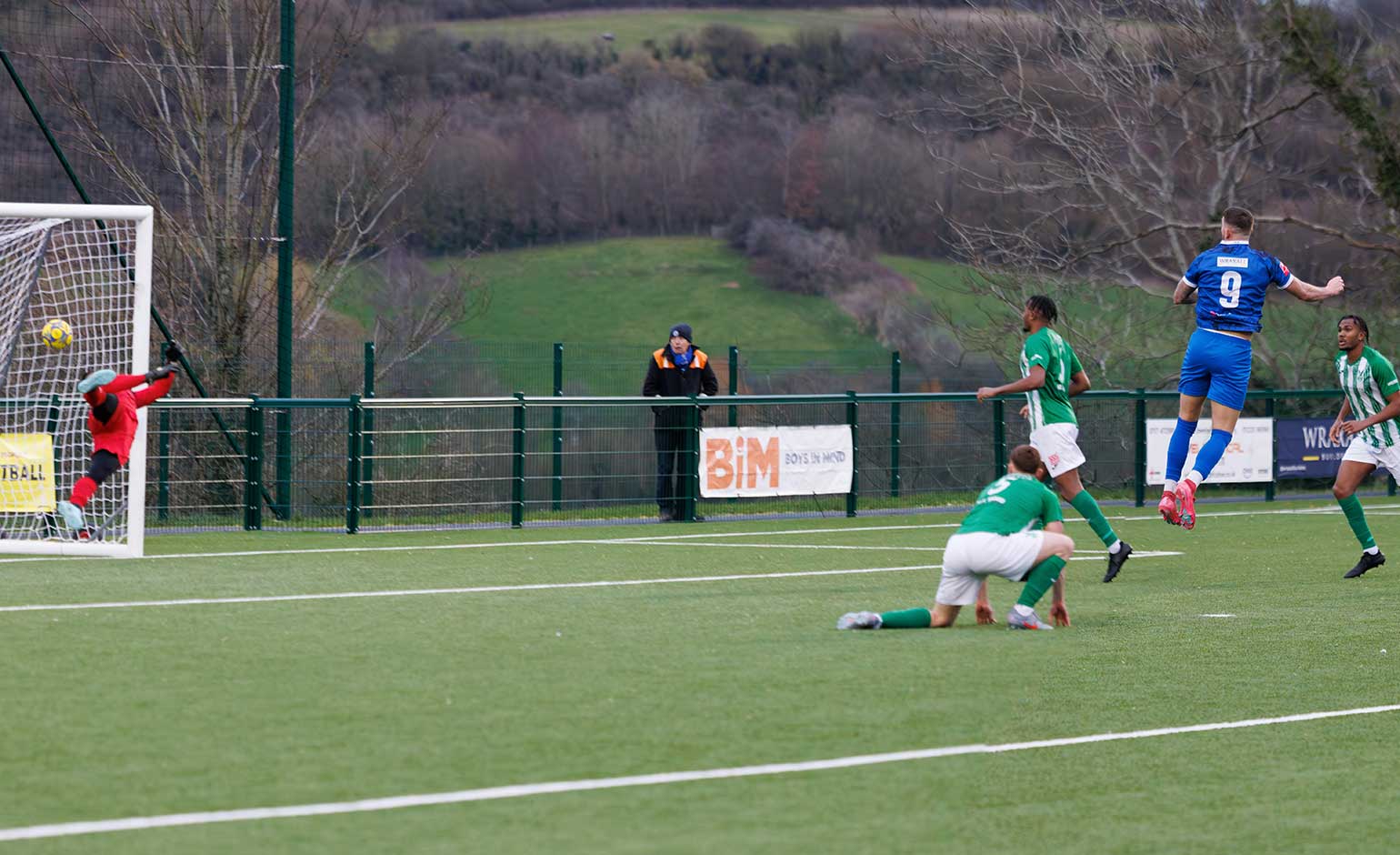 Injury-time header hands Larks victory in dramatic game with Eagles