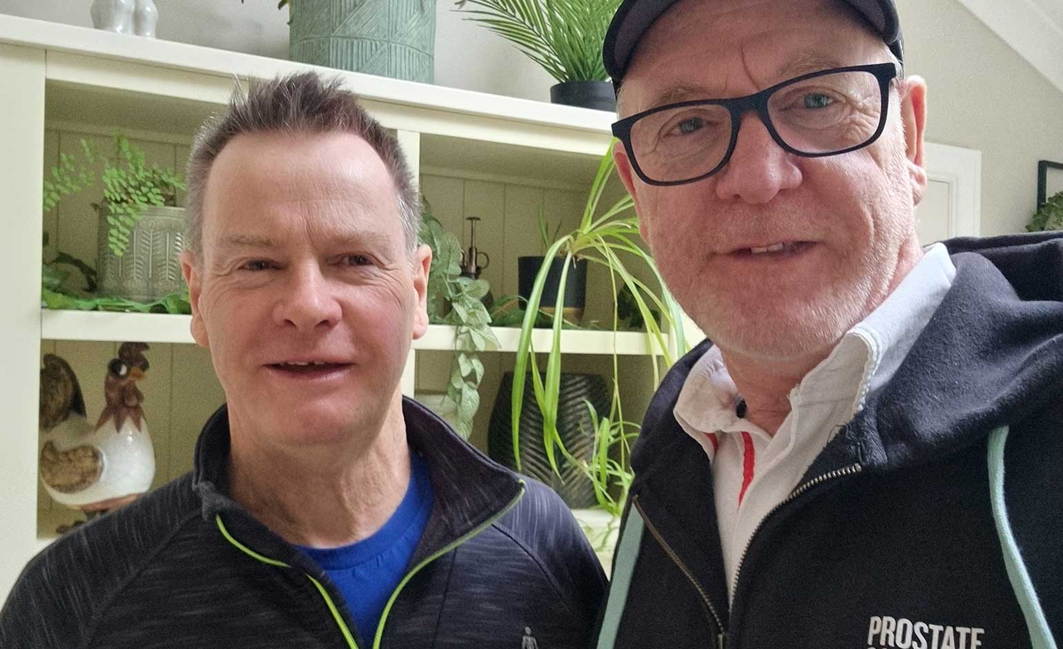 Brothers urge men to get checked after prostate cancer surgery