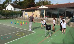 Tennis club’s link with Weston primary school proves a smash hit
