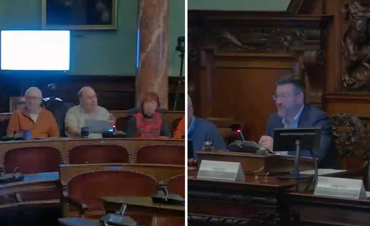 Council leader tells fellow councillor to ‘back off’ during cabinet meeting