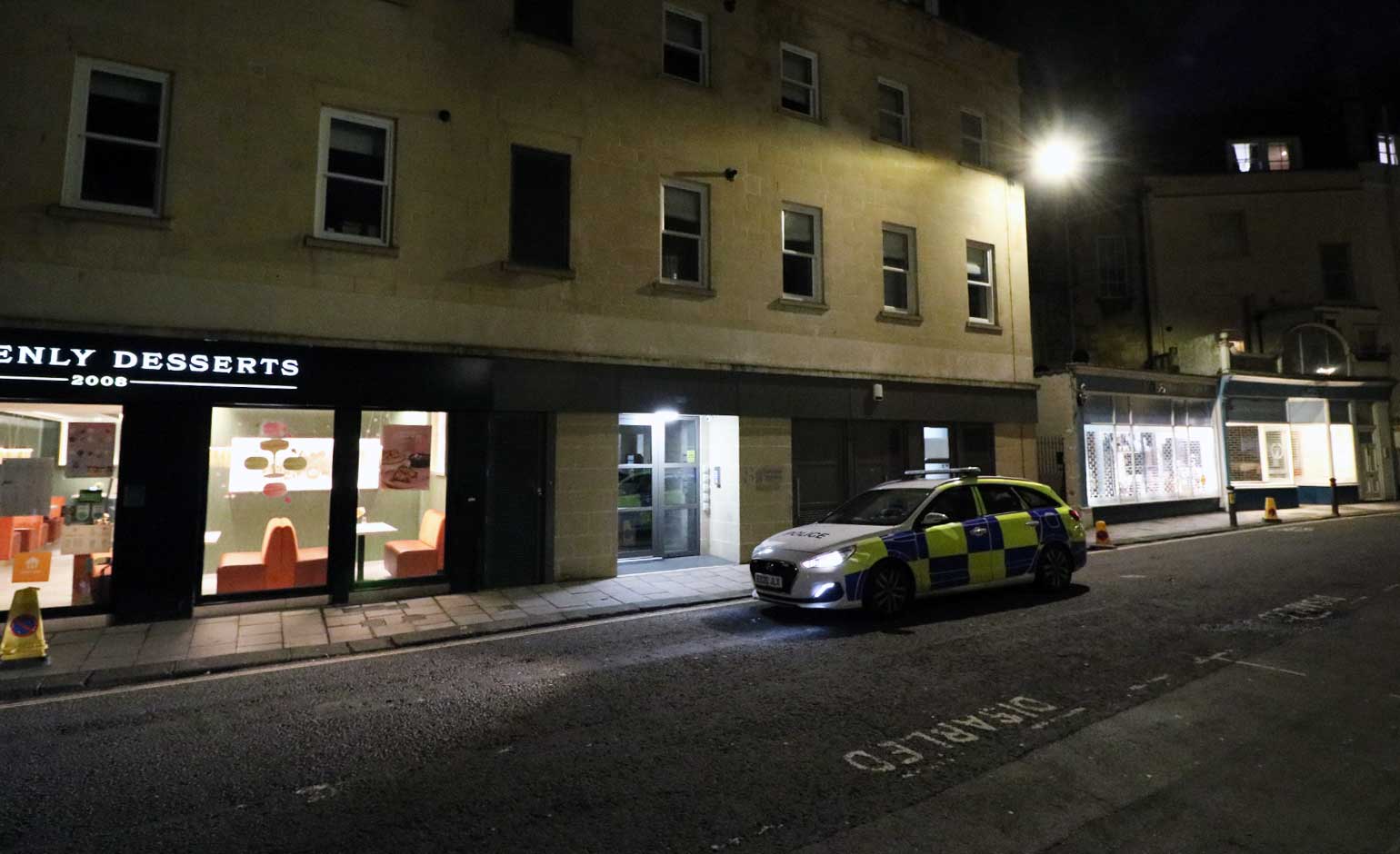 Emergency services respond to welfare incident in centre of Bath
