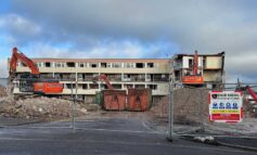 Landmark flats are demolished ready for £16m housing development