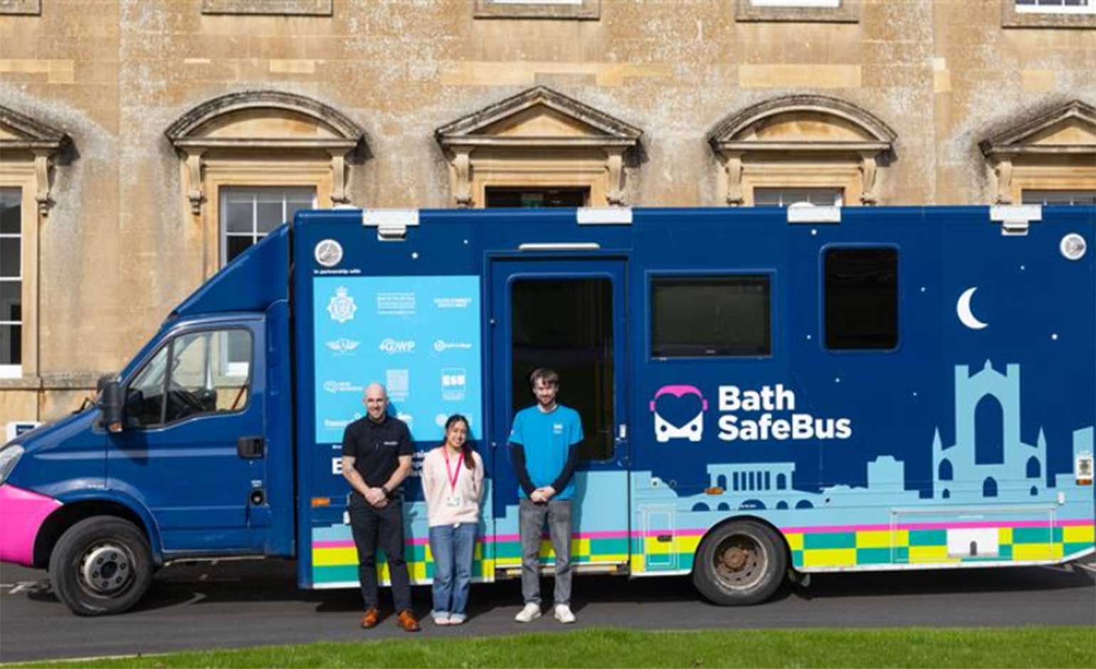 University renews backing for Bath Safe Bus with £10k sponsorship