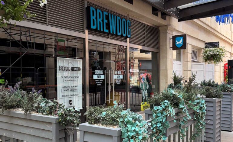 BrewDog’s Bath branch closes following craft beer firm’s sale