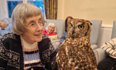 Special visitors welcomed by staff and residents at Bath care home