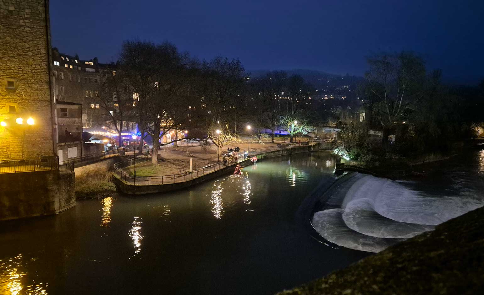 Firefighters recover body from River Avon in centre of Bath