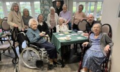 Greeting card firm brings community Easter spirit to care home