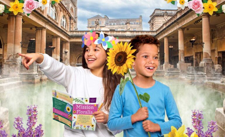 Festival-themed trail for visitors to Roman Baths during half-term