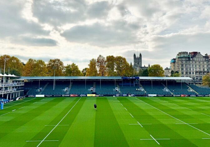Bath Rugby chief executive Tarquin McDonald has set out the timeline for the redevelopment of the Rec | Photo © Richard Briggs