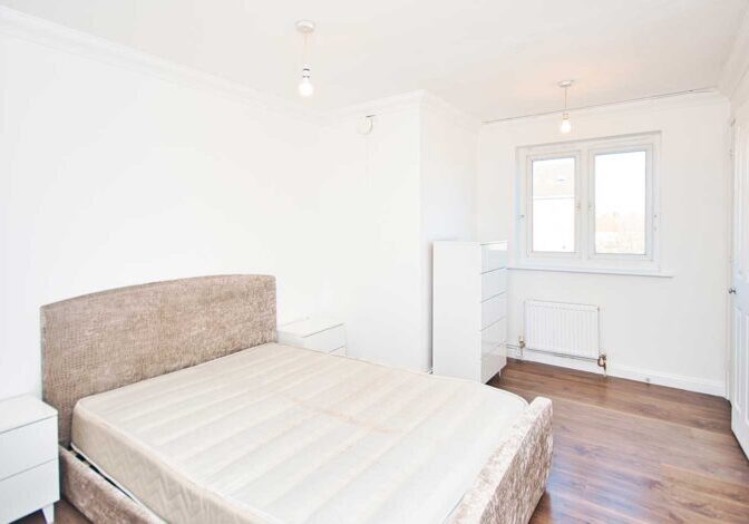 A bedroom at an HMO property | Library image