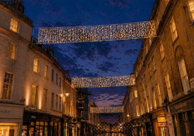 How the new lights may look | Image © Bath BID