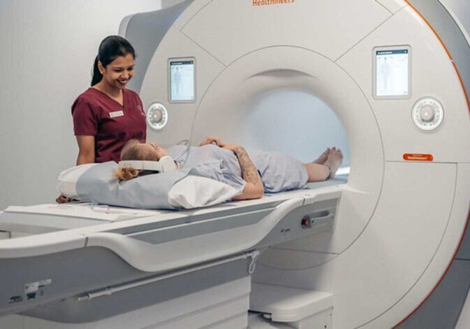 The new MRI scanner | Photo © Sulis Hospital